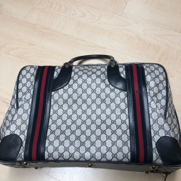 Gucci authentic vintage suitcase with zipper - Picture 4 of 6